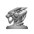 2342342342323.jpg Robotic Saber-Tooth Tiger Head STL – Mecha Smilodon Sculpture 3D Print Model | Sci-Fi Animal Bust