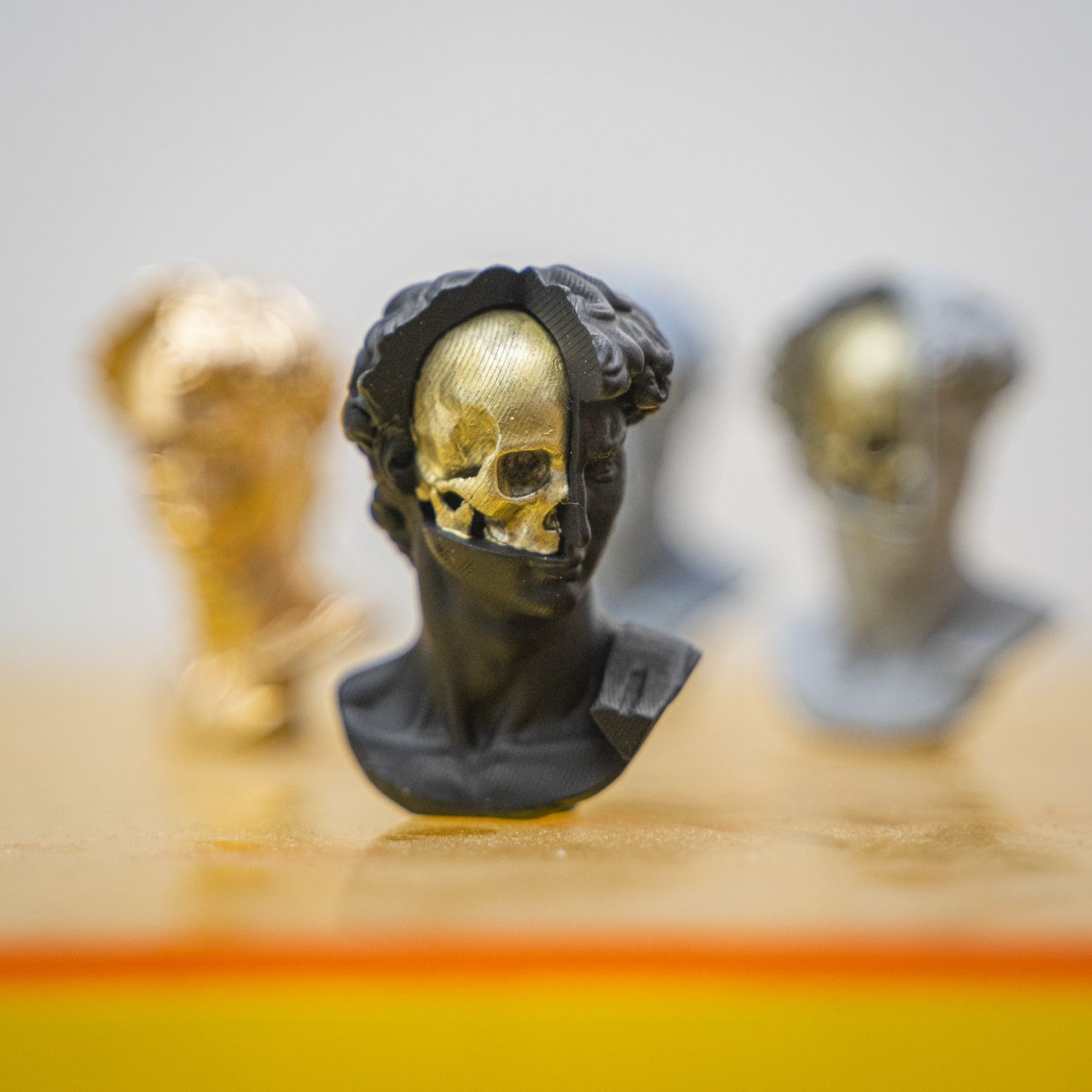 DSC04213.jpg Télécharger fichier STL gratuit Le crâne de David • Plan à imprimer en 3D, stonestef