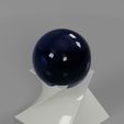 BaseLoftSquareCut25.jpeg Lofted Crystal Sphere Stand for 20-25mm diameters