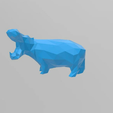 download-1.png 3D Printable Low - Poly Hippopotamus STL File