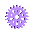 21-2_tooth_upper_left_connected_to_big_gear_and_upper_left_connected_to.stl Fichier STL gratuit Amélioré ! iPhone Gear Case avec mécanisme de Genève・Objet à télécharger et à imprimer en 3D
