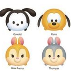 OSWALD PLUTO PANPAN MISS BUNNY COLOR.png 8 COOKIE CUTTER TSUMTSUM donald pluto daisy oswald .