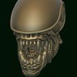 10.jpg Xenomorph Alien biomechanical head