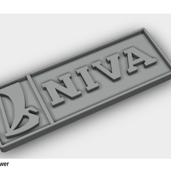 lada-niva-v2.stl.png STL file lada niva logo・3D printing idea to download