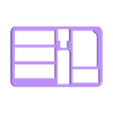 Pocket_Card_Toshiba_Ensu.stl Free STL file Wallet Card Organizer・3D printing template to download
