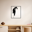 20l5j3.png Flash Golden Idol Wall Art Framed