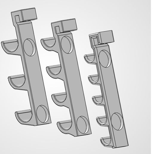 Extension hangers for US General 5 and 6 drawer cart