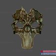 darksiders_death_mask_cosplay_3d_print_file_08.jpg Darksiders Death Mask Cosplay Helmet STL 3D Print File