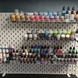 IMG_20250323_143154.jpg IKEA SKÅDIS Paint Rack | Vallejo, Citadel, and Army Painter Paint Holder