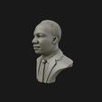05.jpg Martin Luther King head sculpture ready to 3D print