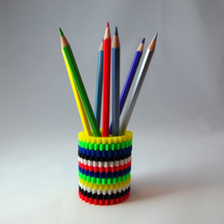 Capture_d__cran_2015-10-20___15.30.44.png Бесплатный STL файл Pen Holder from Stacked Gears・Шаблон для 3D-печати для загрузки