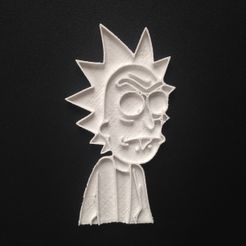 Photo_02-04-2016_11_35_09.jpg Free STL file Rick from Rick & Morty TV Show・3D printing design to download