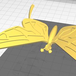Butterfly-1.jpg Archivo STL Mariposa del cielo Bendición oficial.・Modelo para descargar e imprimir en 3D