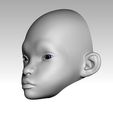 2.jpg 9 3D model Head / face / jointed doll / bjd doll / ooak / articulated dolls / Printing