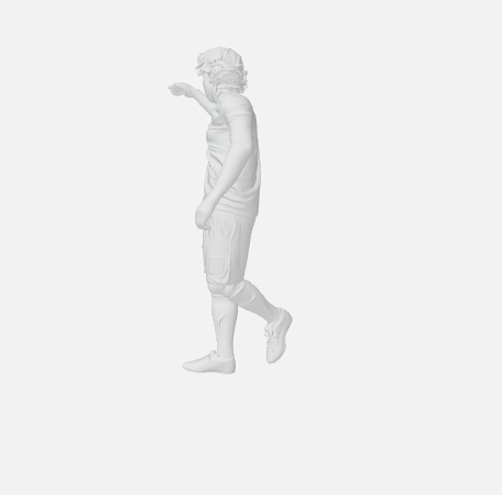 👤 Diego Forlán - Figura・Arquivo OBJ para Impressão 3D・Cults