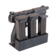 Gedit__56474.png CANIK THEMED PISTOL AND MAGAZINE STAND SAFE ORGANIZER