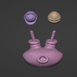 xP_Squirt_pieces.png Chess Pack Squirt from DKC3 3D print model