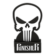The-Punisher-Standphone-Front-2-v1.png Подставка/держатель для телефона или планшета The Punisher
