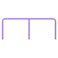 YT01_Railing Outer Long Bent.stl Motorized Printable Ymrich Industries T01 Locomotive