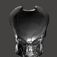 4.png Bionic Predator Cyborg Biomask casco armadura- ULTRA DETAIL cosplay tamaño 2 versiones Hi-Poly STL para la impresión 3D