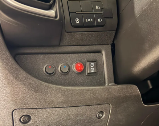 Fiat Ducato switch holder 3D model preview