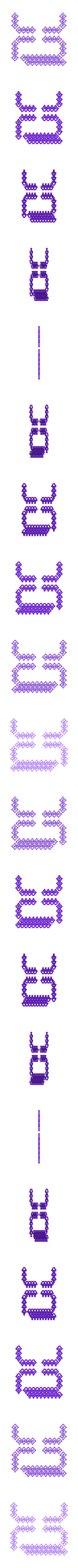 chainmail_flowalistik_multi_prusamk3_part3.stl Chainmail - Çift Ekstrüzyonlu 3D Yazdırılabilir Kumaş