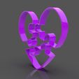 untitled.530.jpg Puzzle Heart Cookie Cutter