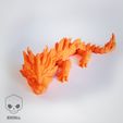 BOXSKULL FLEXI Baby Dragon Articulated