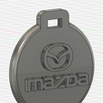 Mazda-1.png Pendant porte clé Mazda / Mazda Key ring ornament