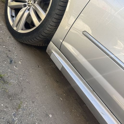 Passat CC Rline panel cover 3c8853456 right (FRONT) 3D model