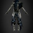 ArtoriasArmorBack.jpg Dark Souls Knight Artorias Abysswalker Armor for Cosplay