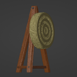 ArchTarget-04.png Archery Target Set { Tripod } ( 28mm Scale )