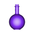 bottlewithhole01.stl Magic potion bottle #1