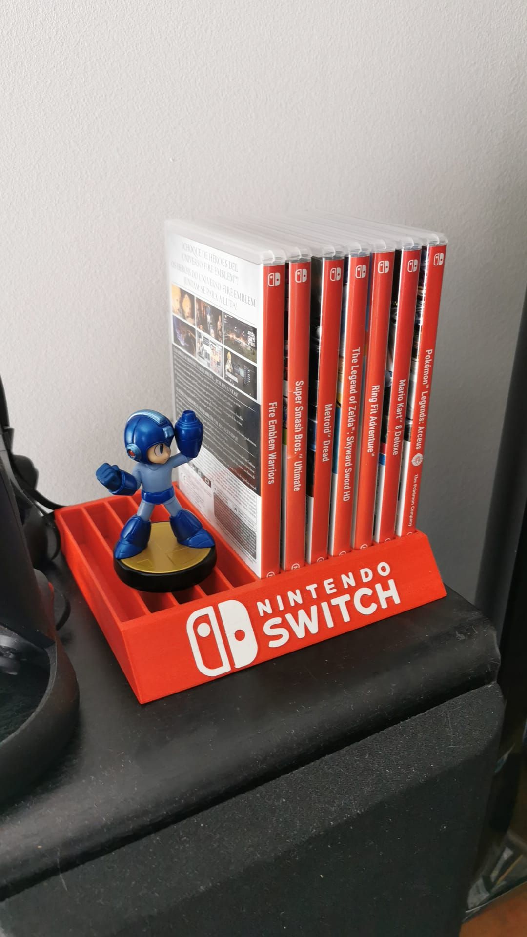 3D printable Nintendo Switch Game Case Holder • made with Anycubic i3