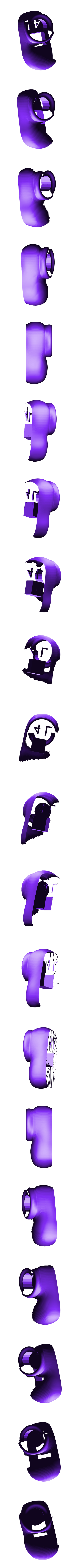 purple_shoe_4_left.stl Wiggler aus den Mario-Spielen - mehrfarbig