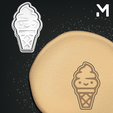 Kawaiiicecream.png Cookie Cutters - Cute Food