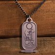 cartouche-B-upgate-G-04.jpg Ancient Egyptian Cartouche Pendant M01