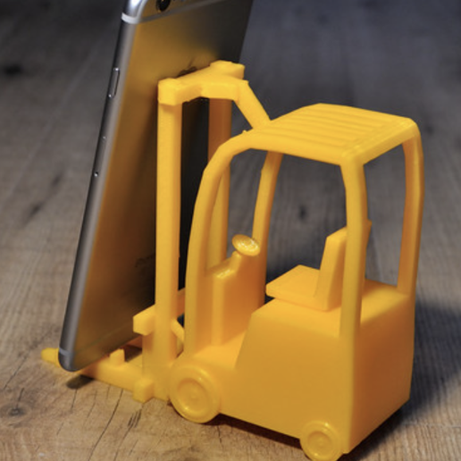 Phone Stand Forklift 3D model