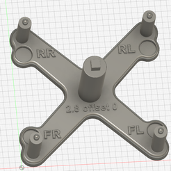 Wheel-stacker-Rally-Fiesta-design.png WHEEL STACKER TRAXXAS rally fiesta OR 12MM HEX OFFSET 0