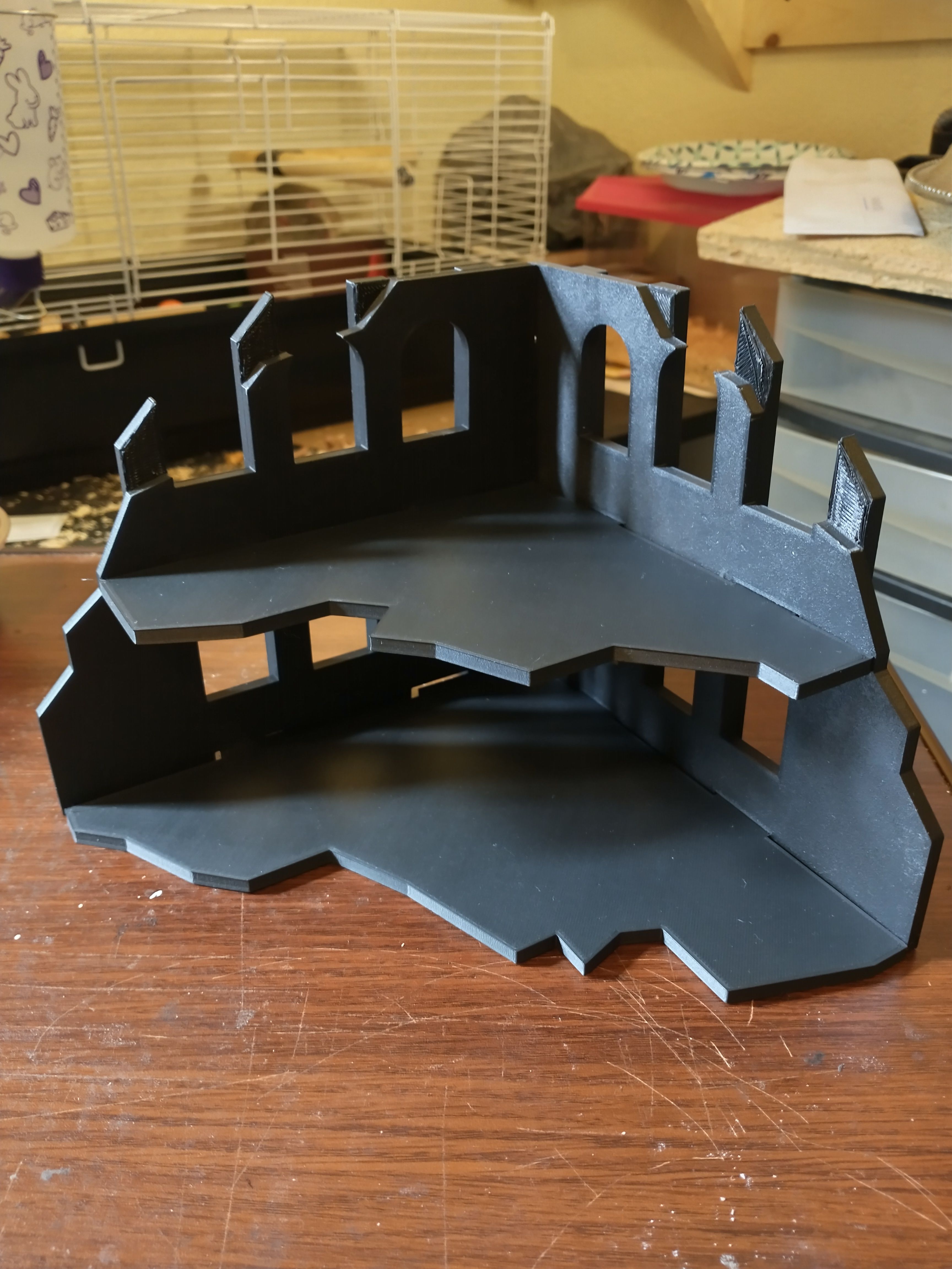 Download STL file Large tabletop gaming collapsed building • 3D print