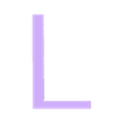 L.stl Alphabet Toy Shape Sorter
