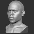 3.jpg Chris Brown bust for 3D printing