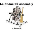 Assembly_01.jpg Le Rhône 9C engine, scale 1