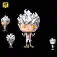 LuffyFunko.png Luffy gear 5 nika One Piece Custom