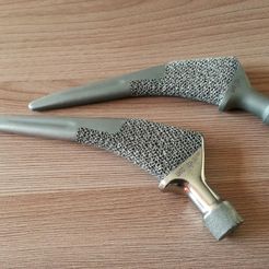 SLM.jpg Archivo STL Implante de tibia (diseño real para entrenamiento)・Objeto imprimible en 3D para descargar