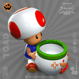 TOAD-CUADRADO-1.png popcorn Toad eating 3D print model