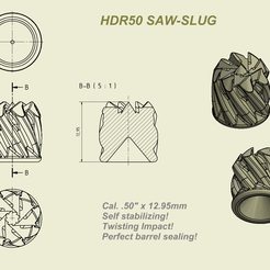 SAW-Slug003.png Fichier STL LAME DE SCIE [HDR50]・Plan pour impression 3D à télécharger