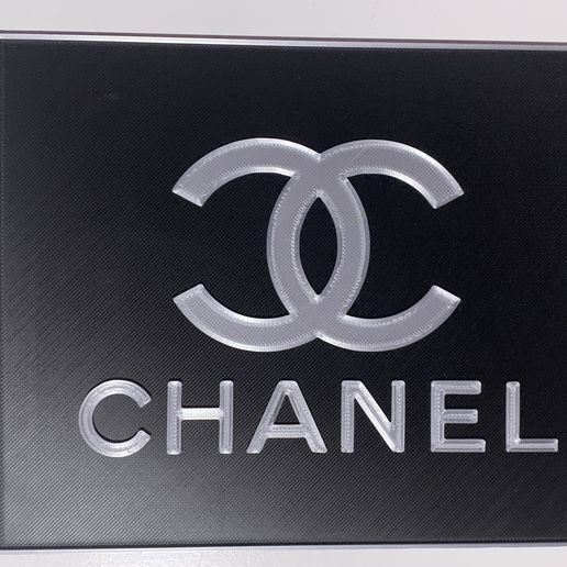 👗 Chanel logo・Free STL File for ・Cults