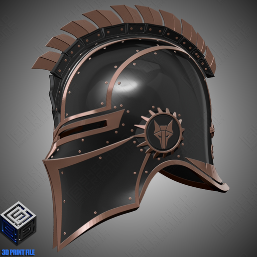 📁 stl Ares Red Rising Helm 3d print file・ 3D File for 3D printing・Cults