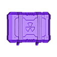 up lowpoly.stl scifi crate, chest